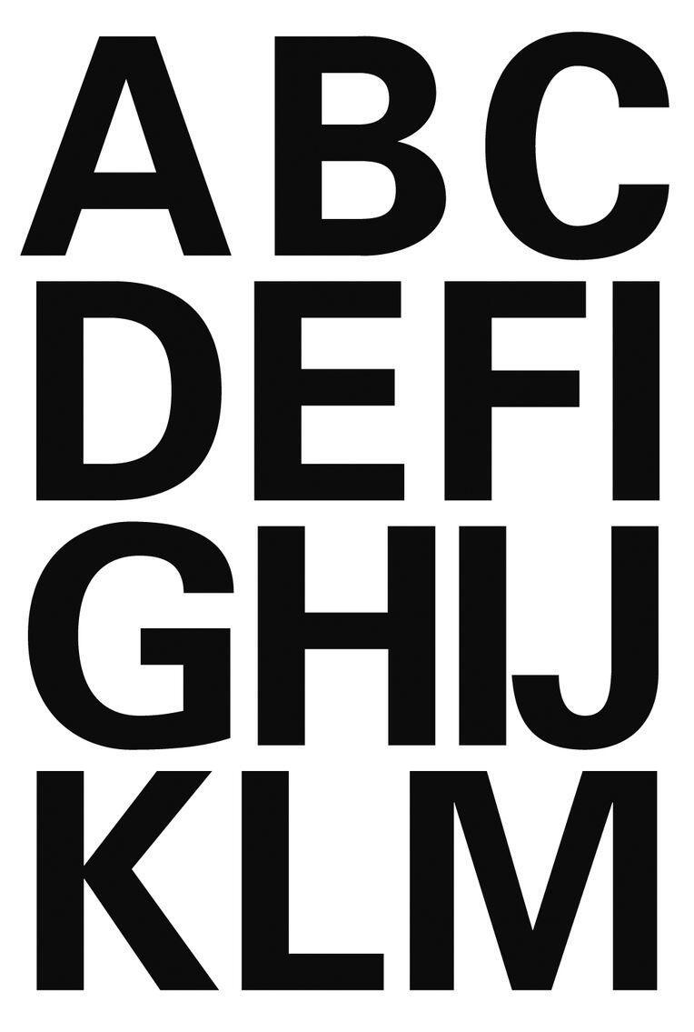 HERMA Klebebuchstaben Buchstaben A-Z