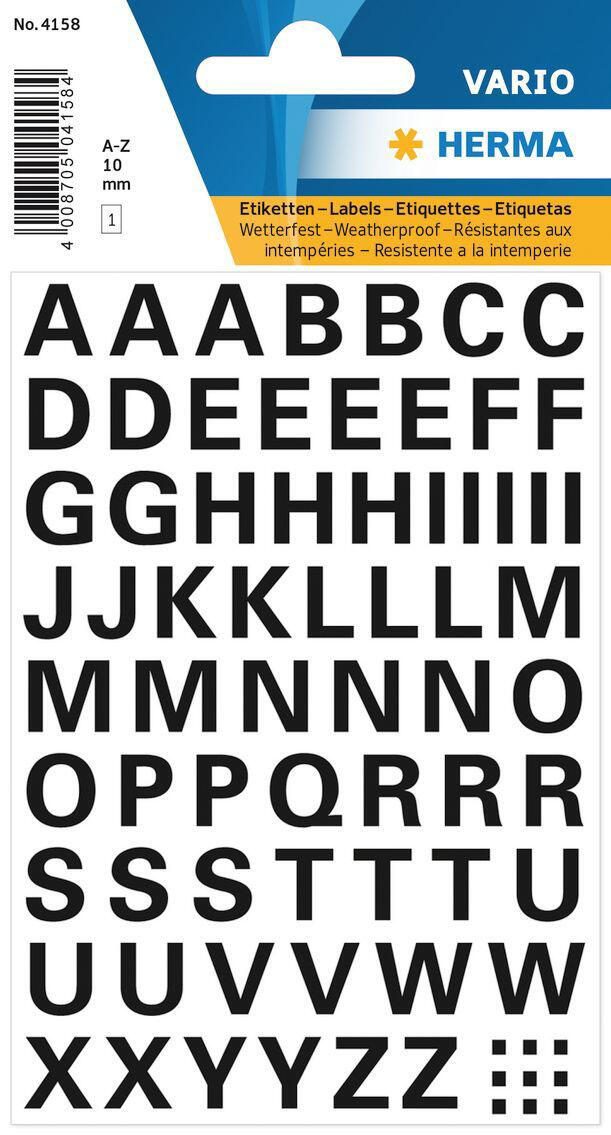 HERMA Klebebuchstaben Buchstaben A-Z