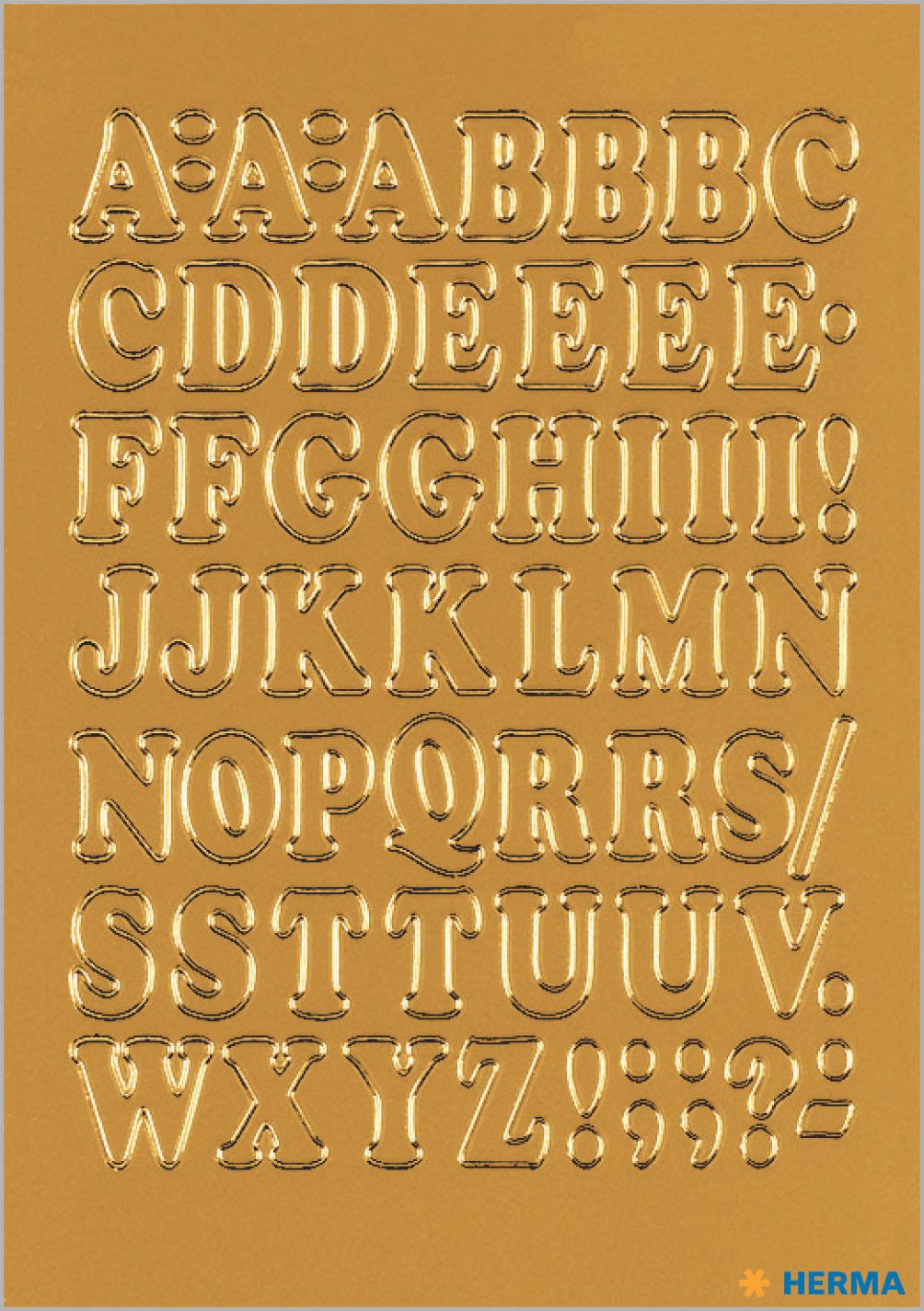 HERMA Klebebuchstaben Buchstaben A-Z