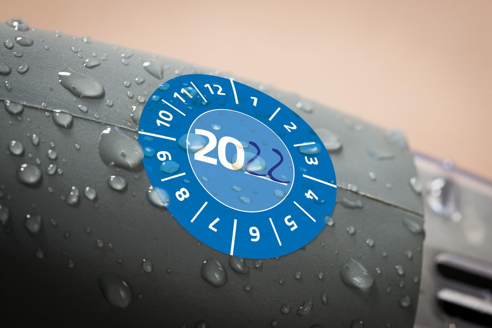 AVERY Zweckform Prüfplaketten 30,0 x 30,0 mm