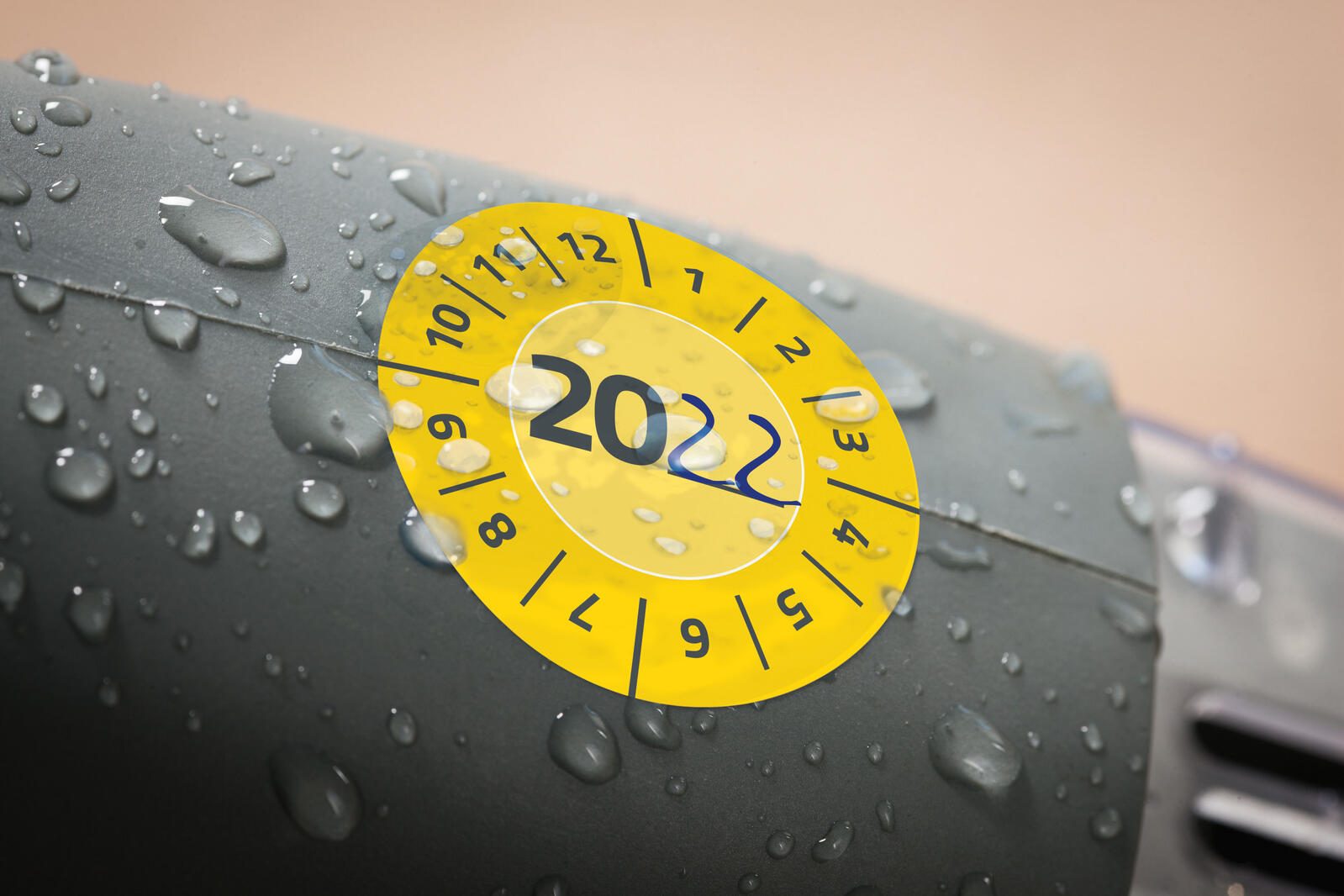 AVERY Zweckform Prüfplaketten 30,0 x 30,0 mm