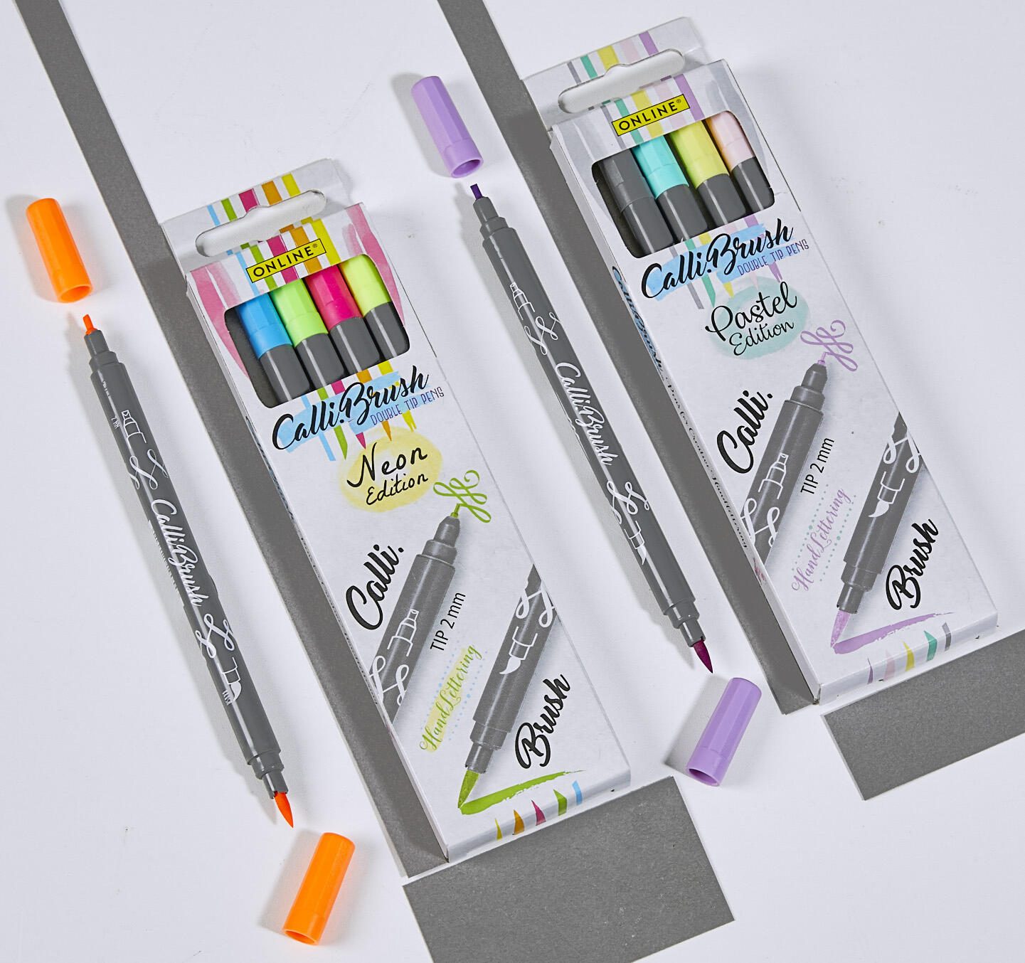 ONLINE® Handlettering-Set Mehrfarbig 0.3 - 1.6 mm