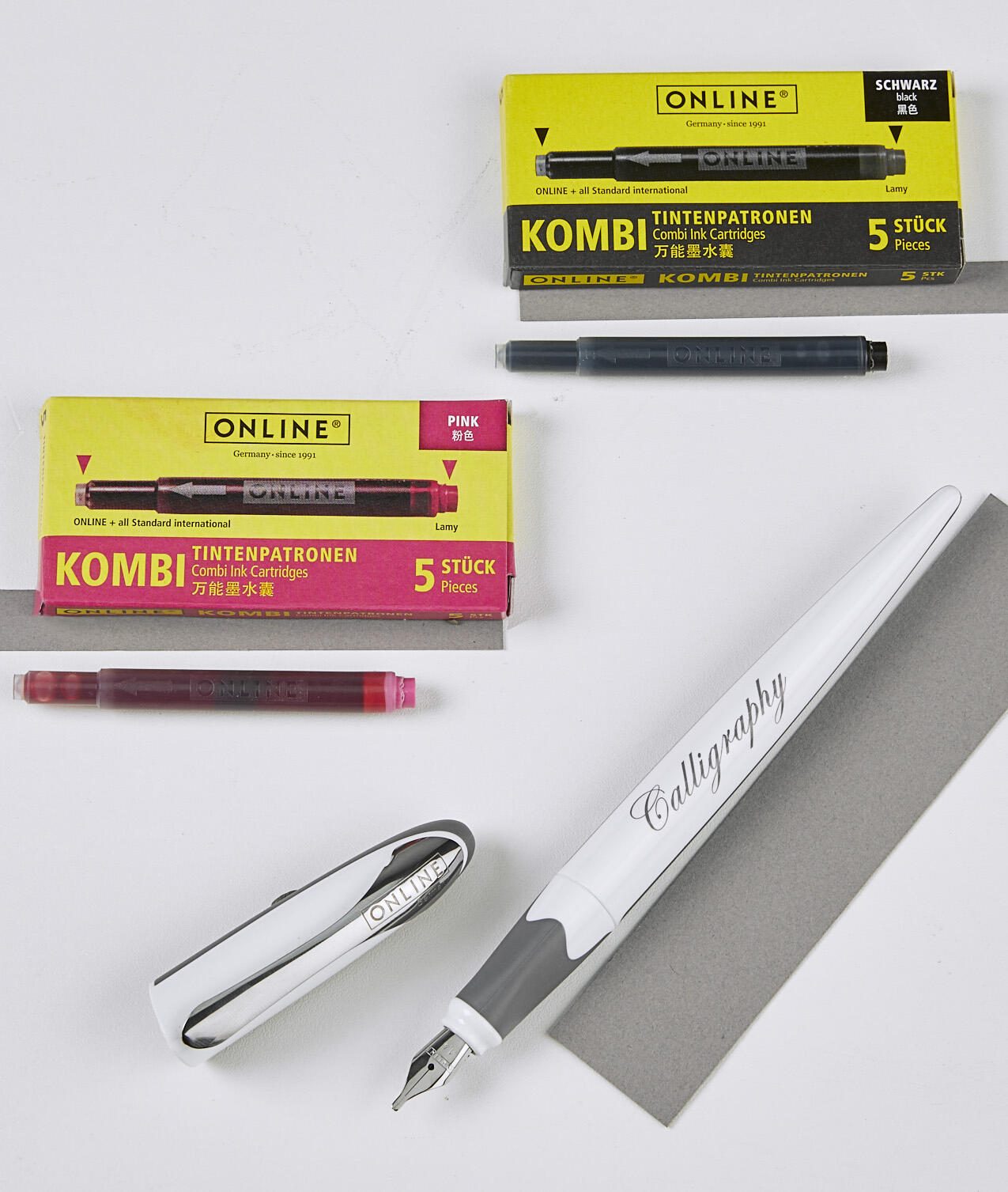ONLINE® Handlettering-Set Mehrfarbig 0.3 - 1.6 mm