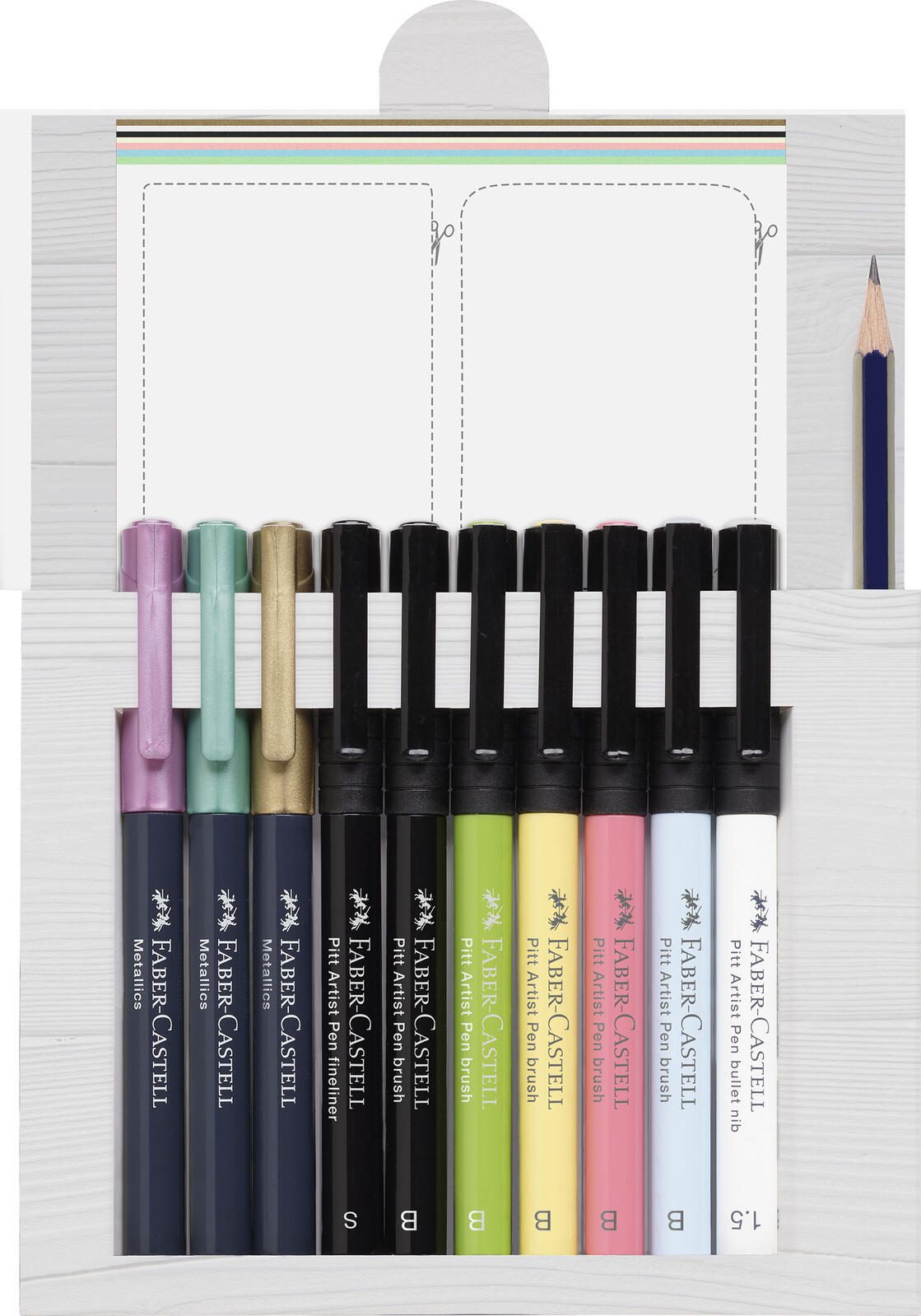 FABER-CASTELL Handlettering-Set Mehrfarbig 0.3 - 1.6 mm