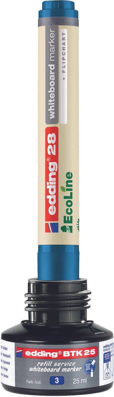 edding Nachfülltinte schwarz