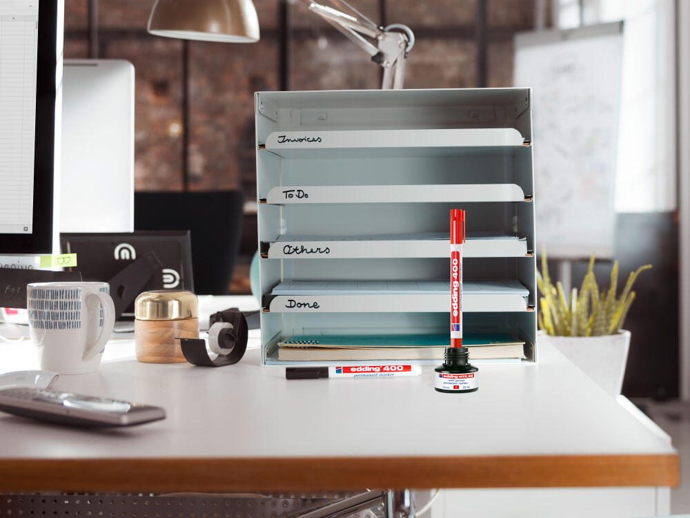 edding Nachfülltinte rot