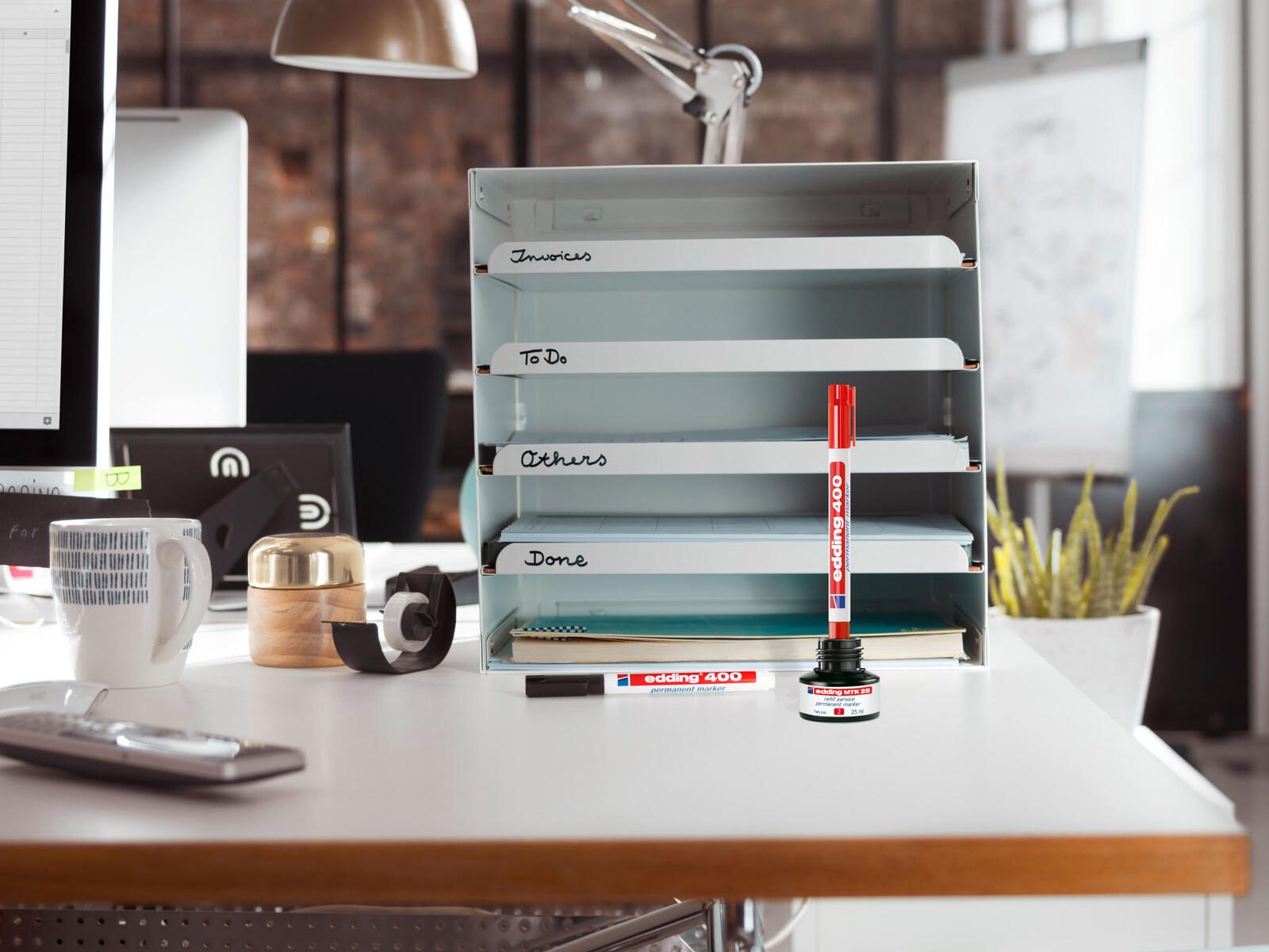 edding Nachfülltinte rot