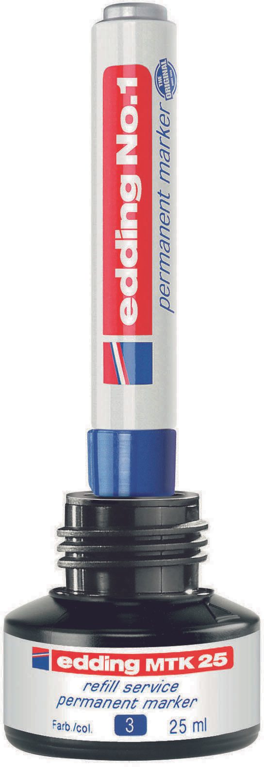 edding Nachfülltinte rot