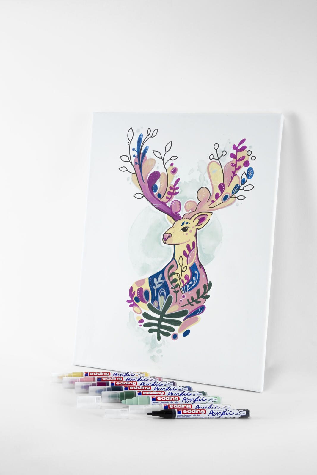 edding nordic Acrylstifte-Set 1.0 + 2.0 + 3.0 mm Mehrfarbig