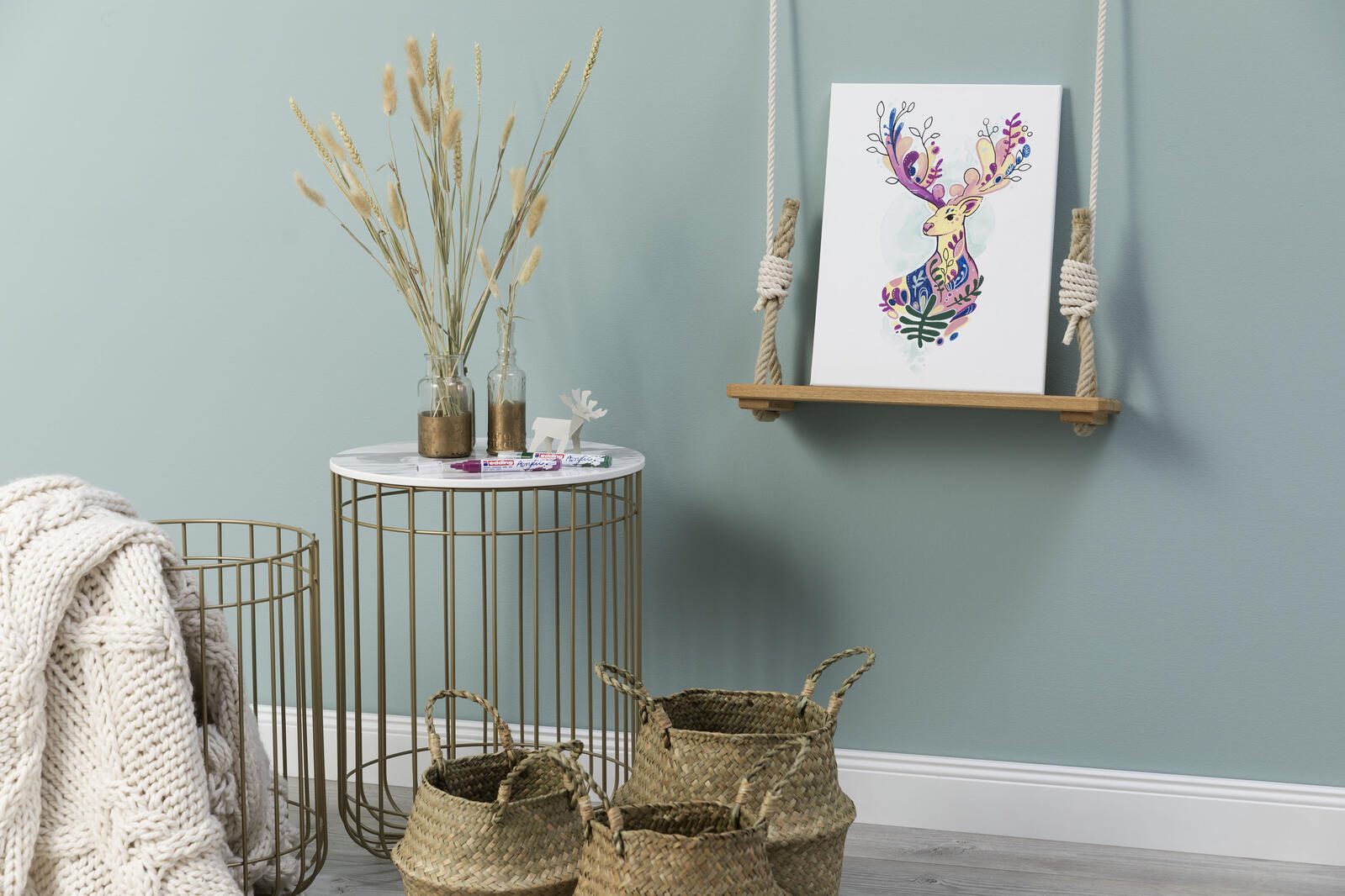 edding basic Acrylstifte-Set 1.0 + 2.0 + 3.0 + 5.0 + 10.0 mm Mehrfarbig