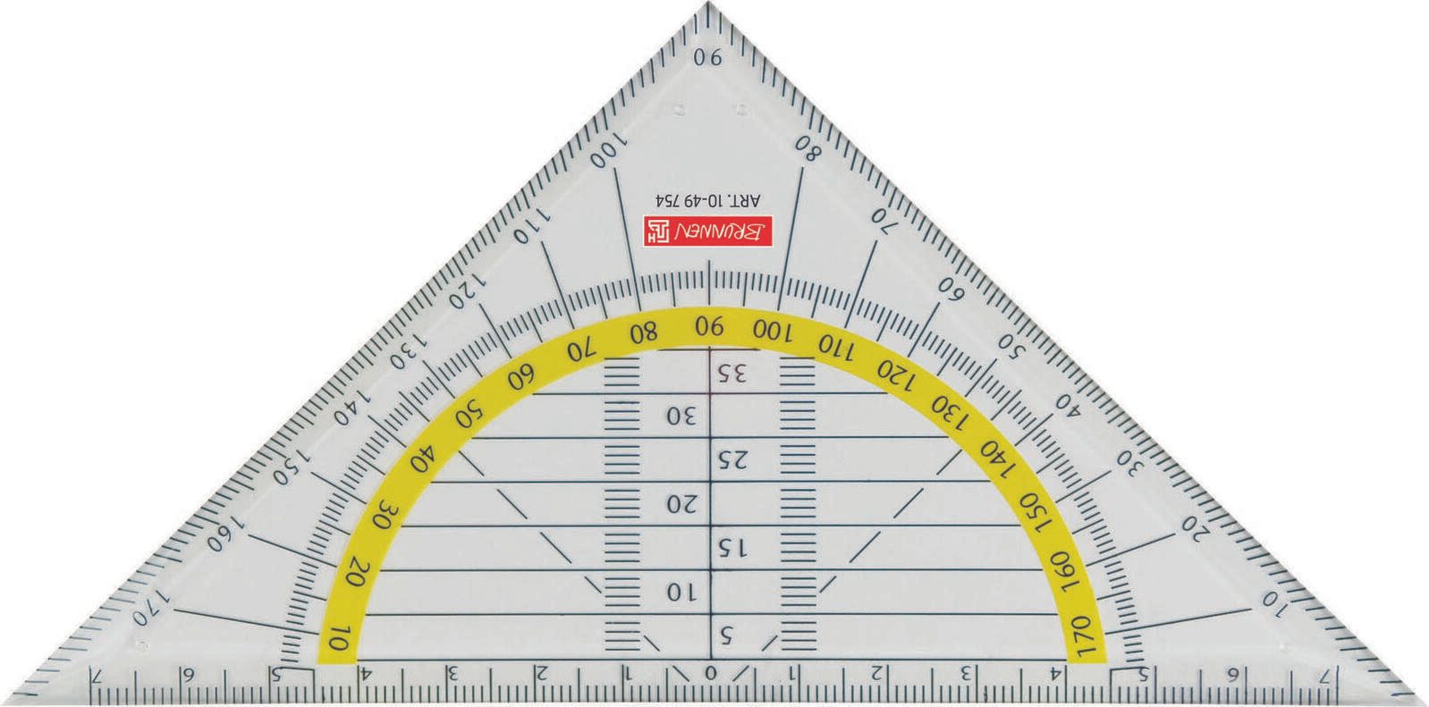 BRUNNEN Geometrie-Dreieck 16,0 cm