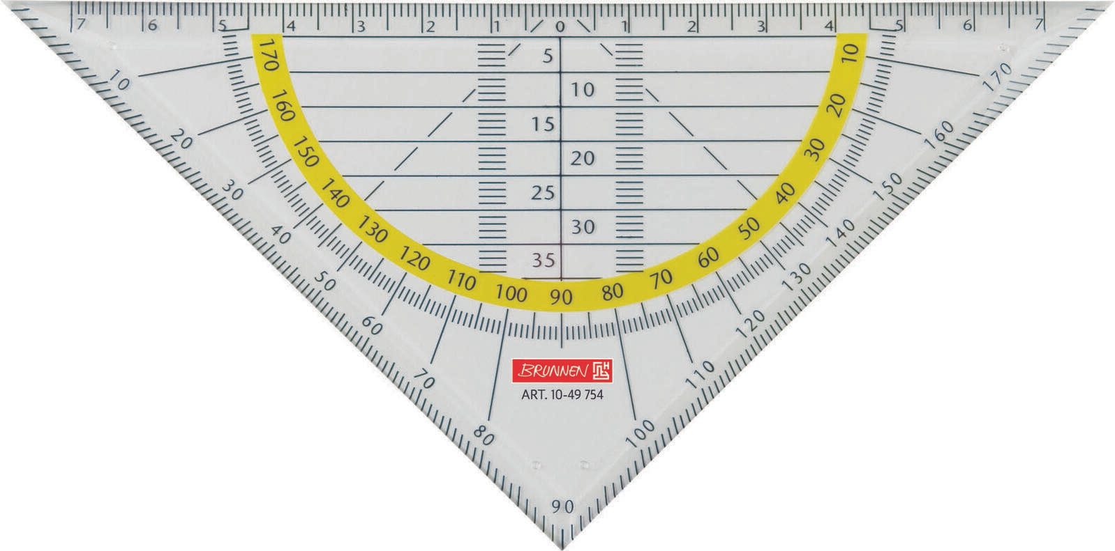 BRUNNEN Geometrie-Dreieck 16,0 cm