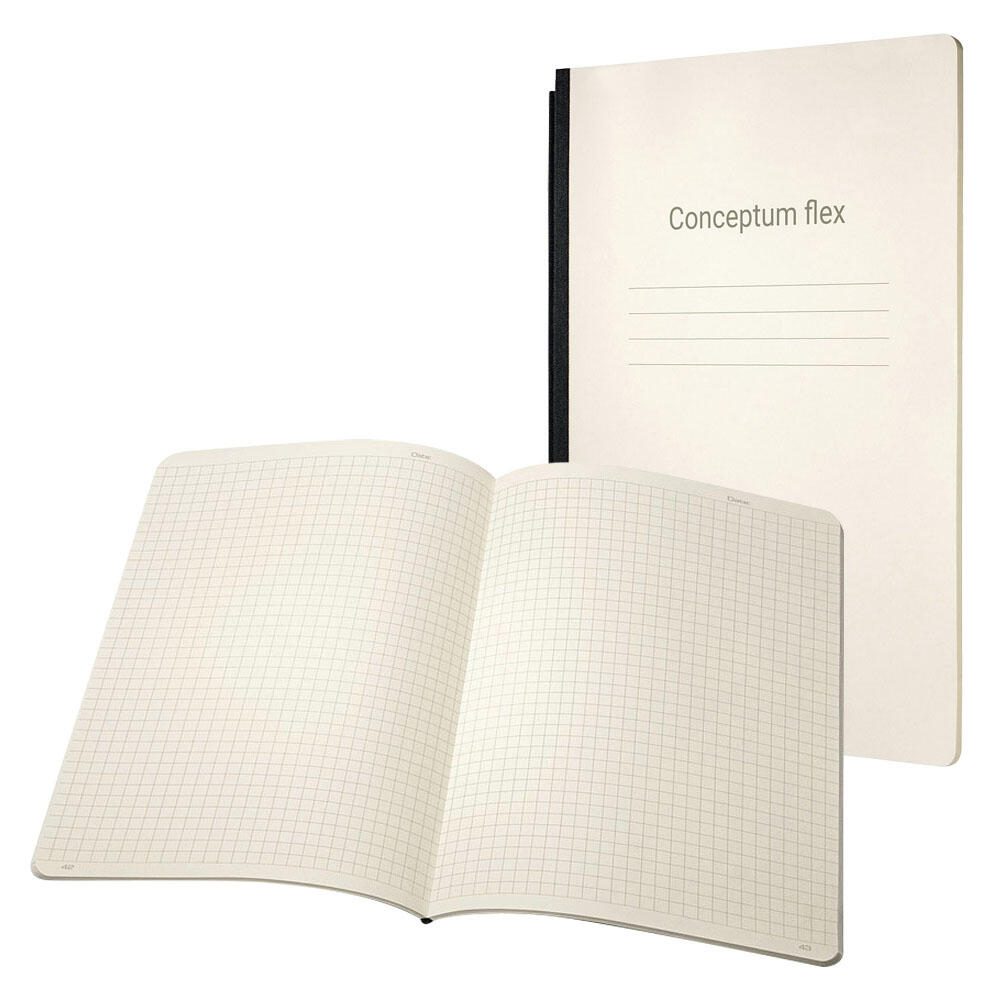 SIGEL Notizheft für Konferenzmappe DIN A4 kariert, 92 Seiten