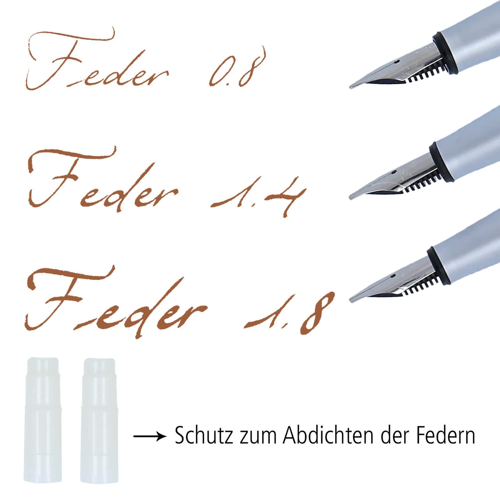 ONLINE® Schreibset schwarz