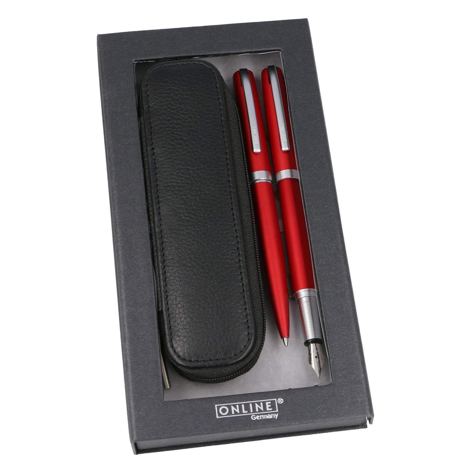 ONLINE® Schreibset Eleganza rot