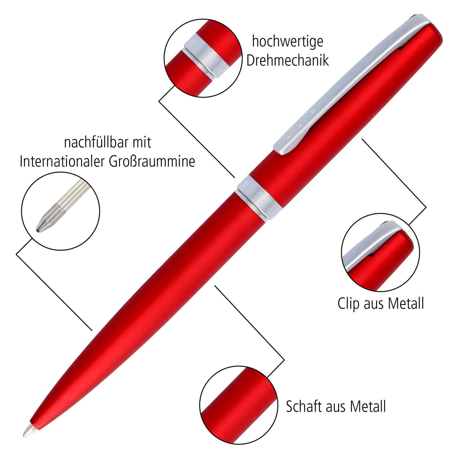ONLINE® Schreibset Eleganza rot