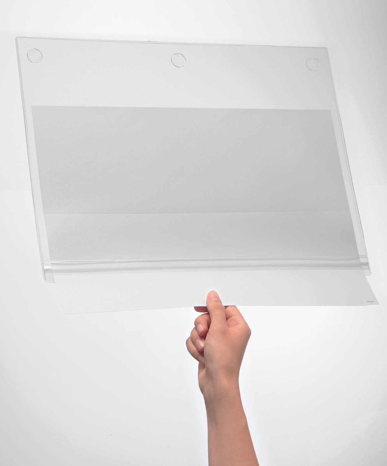DURABLE Dokumentenhüllen selbstklebend A3 transparent