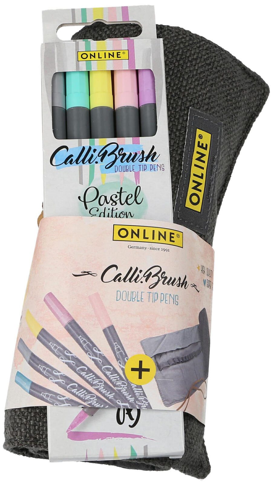 ONLINE® Brush-Pen Mehrfarbig 2.0 mm