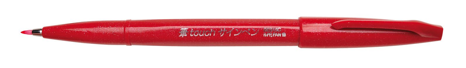 Pentel Brush-Pen Rot