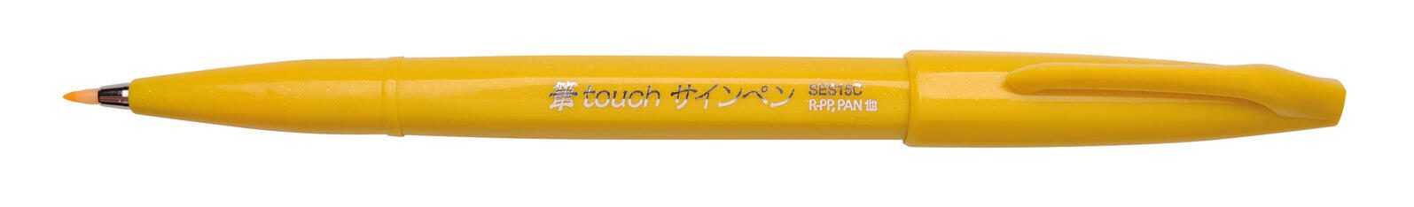 Pentel Brush-Pen Gelb
