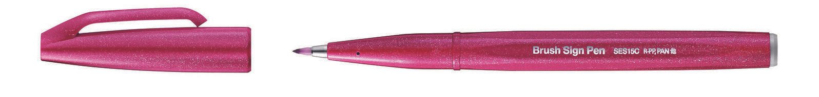 Pentel Brush-Pen Rot