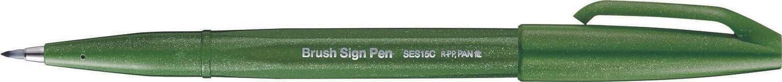 Pentel Brush-Pen Grün