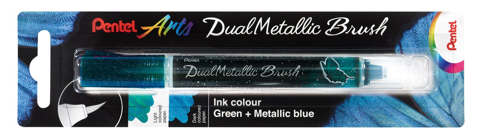 Pentel Brush-Pen Grün
