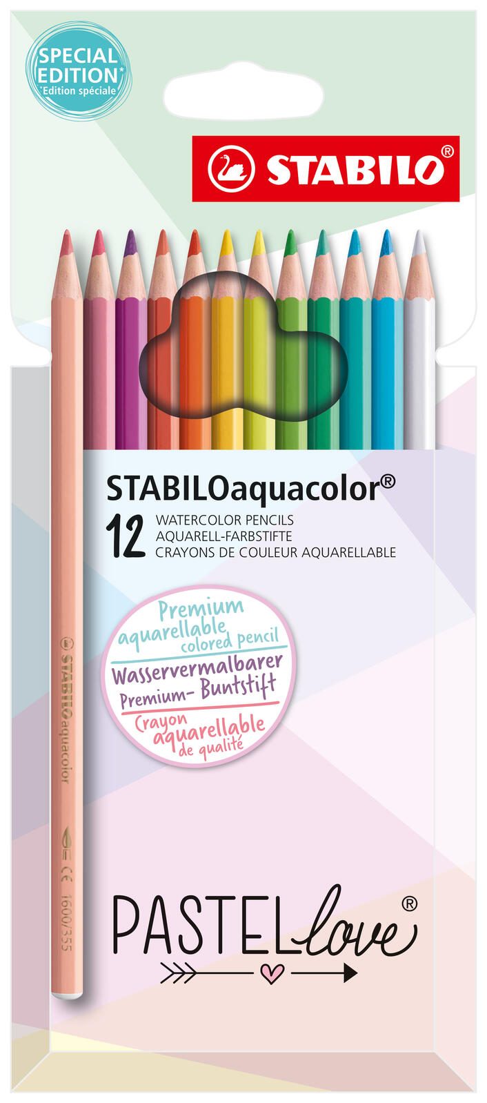 STABILO Aquarellstifte Mehrfarbig