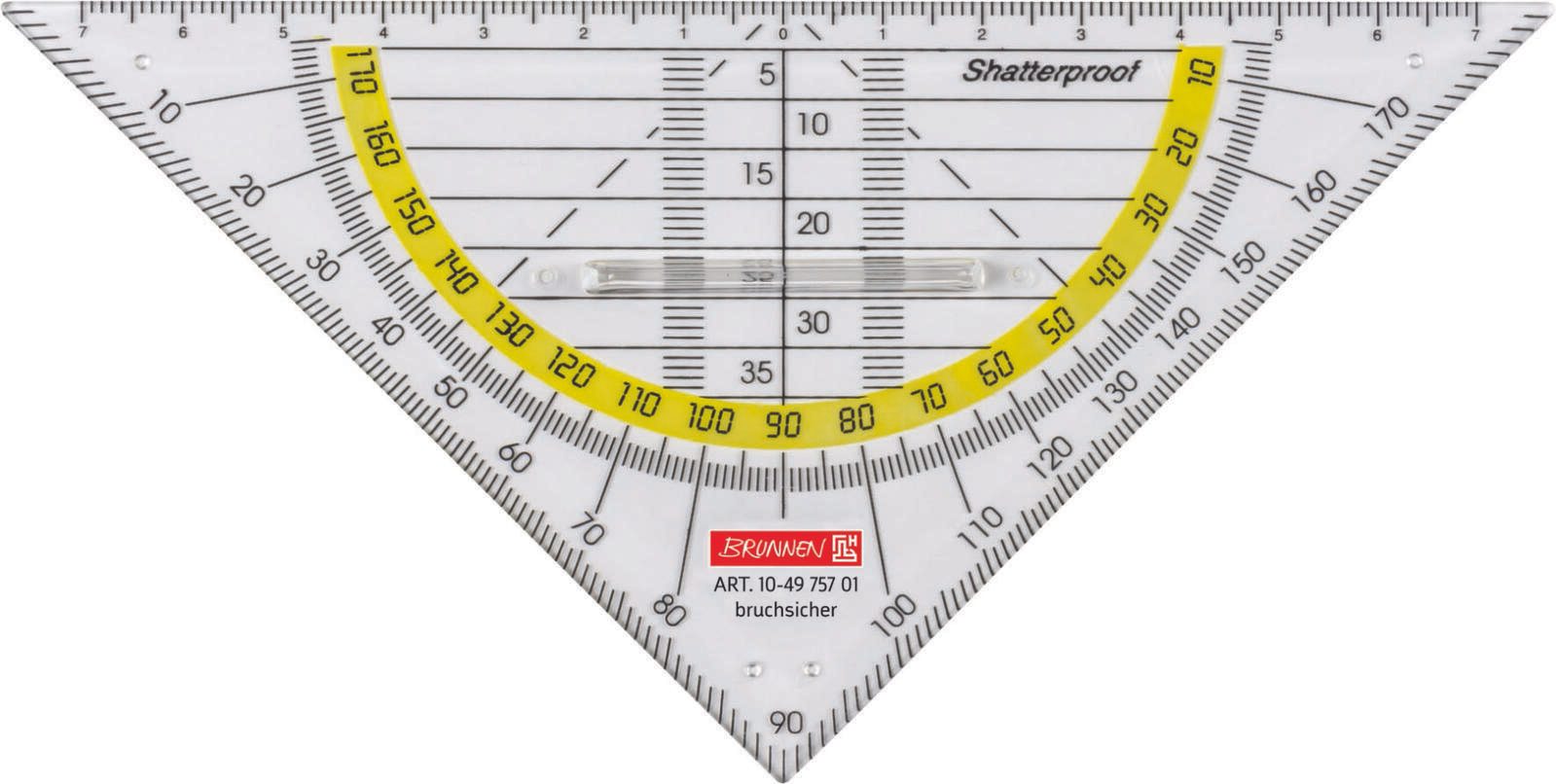 BRUNNEN Geometrie-Dreieck 16,0 cm