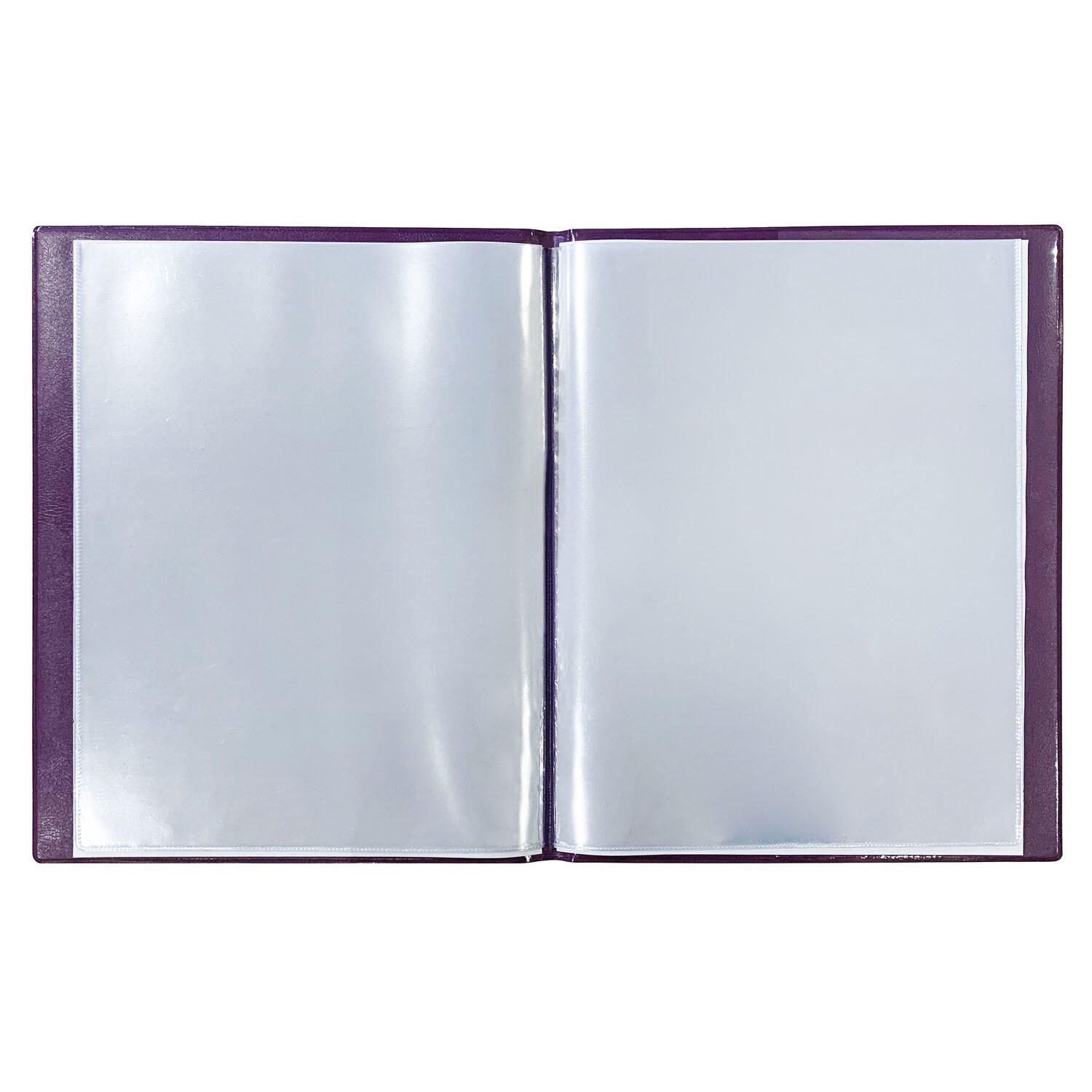 Idena Zeugnismappe DIN A4 violett/blau