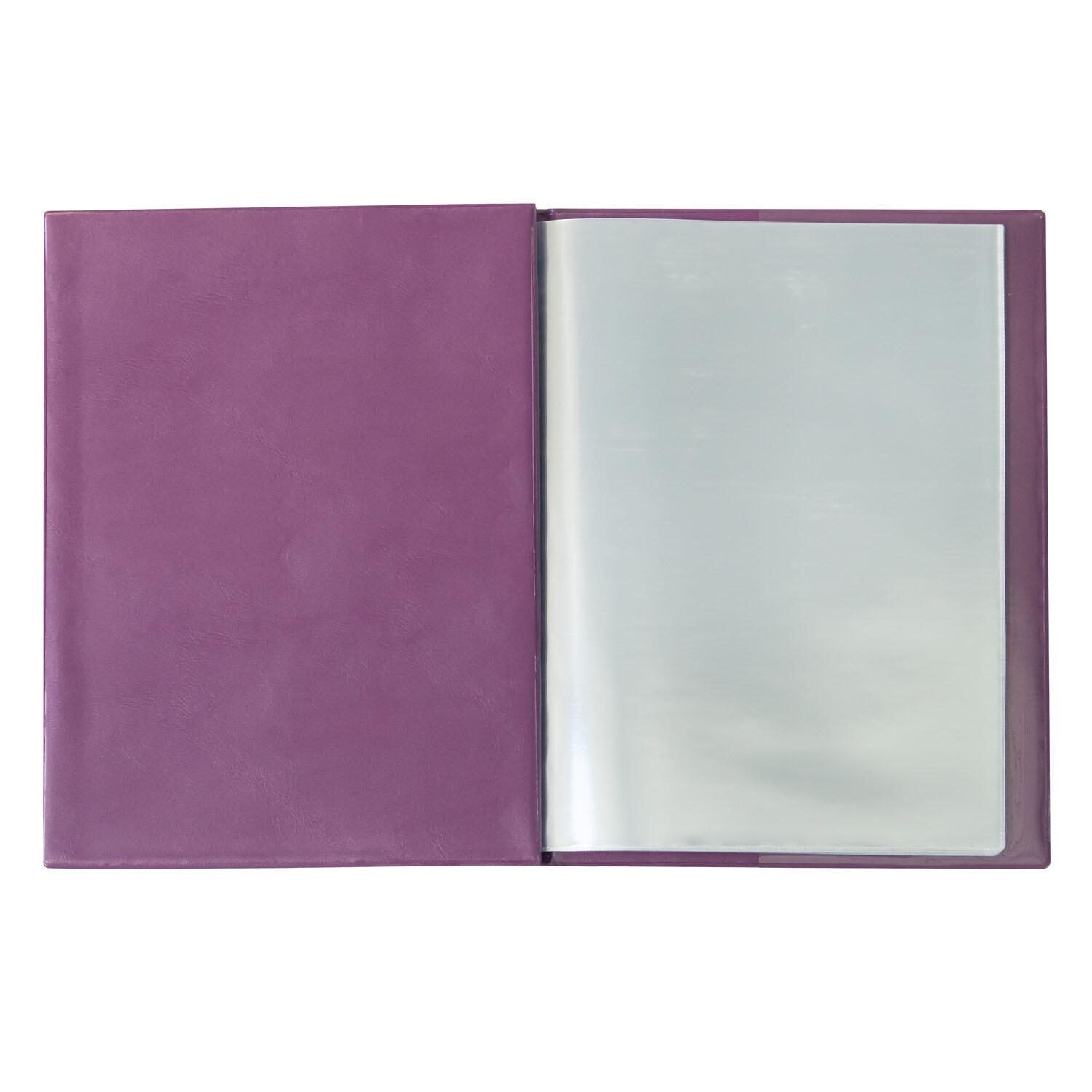 Idena Zeugnismappe DIN A4 violett/blau