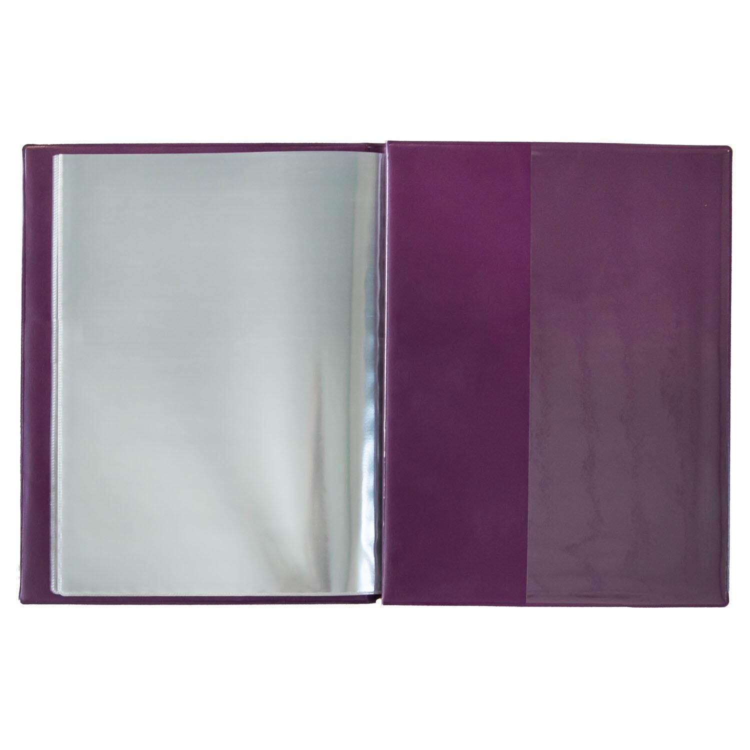Idena Zeugnismappe DIN A4 violett/blau