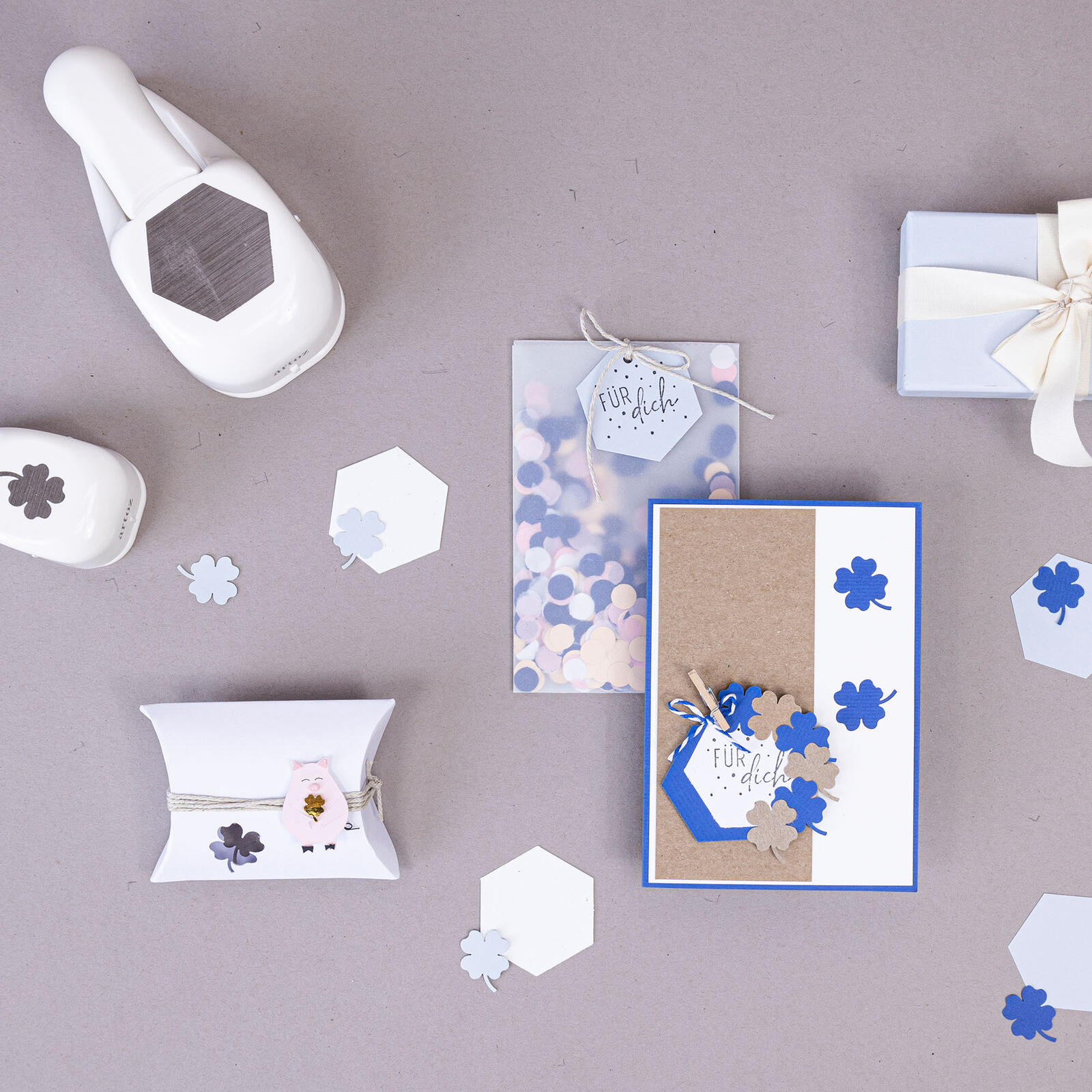 artoz Motivlocher Kleeblatt