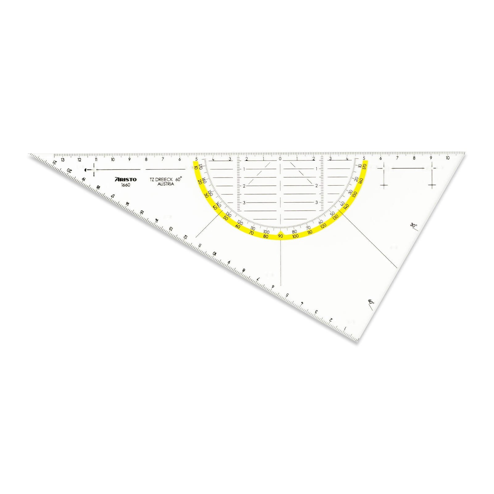 ARISTO Geometrie-Dreieck ohne Griff 26,0 cm