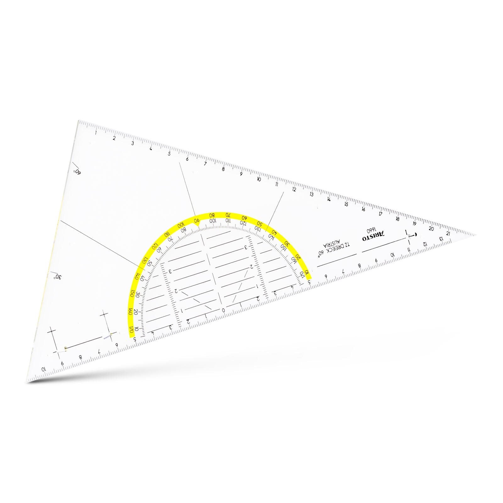 ARISTO Geometrie-Dreieck ohne Griff 26,0 cm