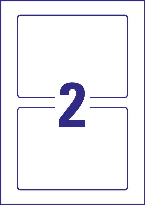 AVERY Zweckform Träger-Etiketten 160,0 x 120,0 mm