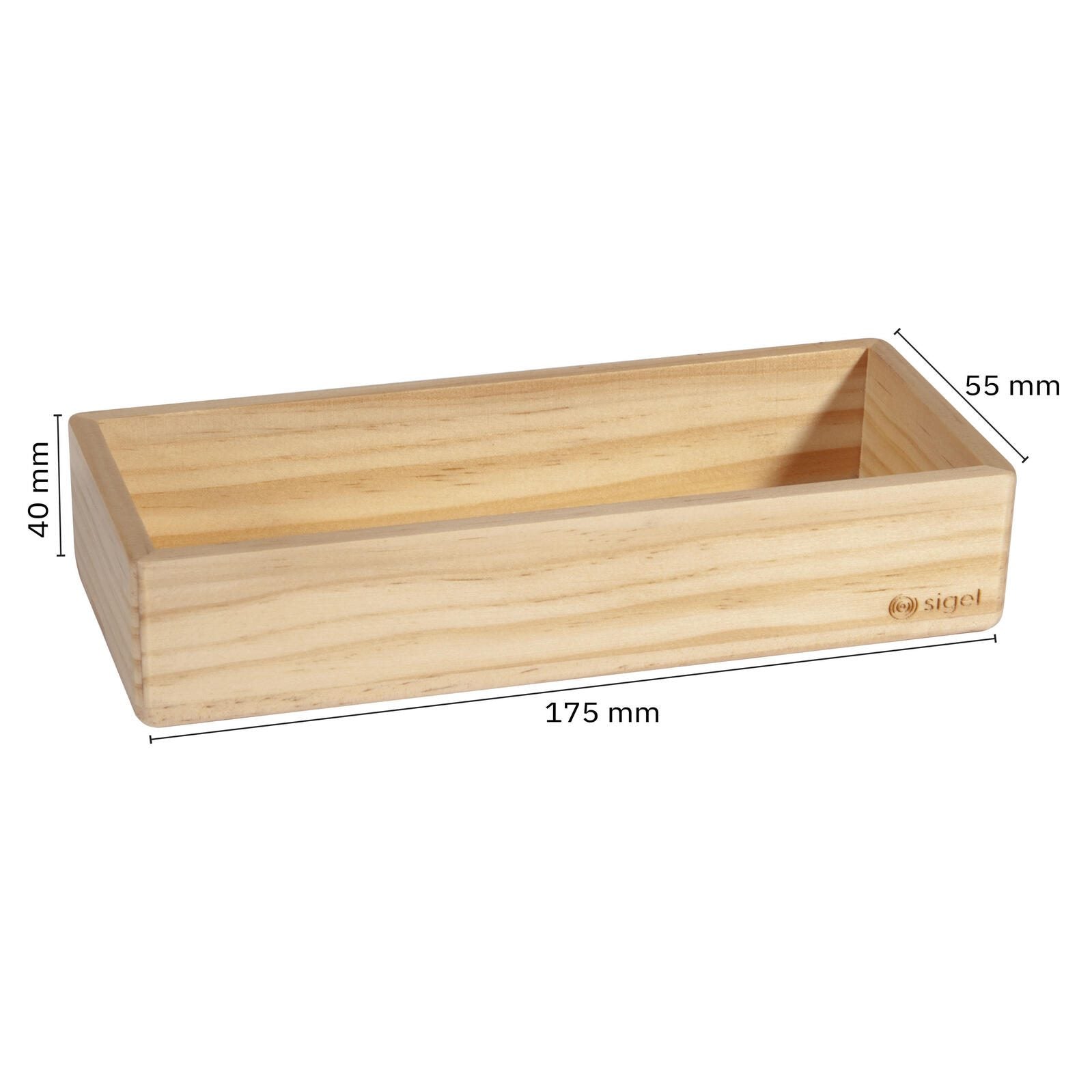 SIGEL magnetischer Stiftehalter 17,5 x 5,5 x 4,0 cm beige