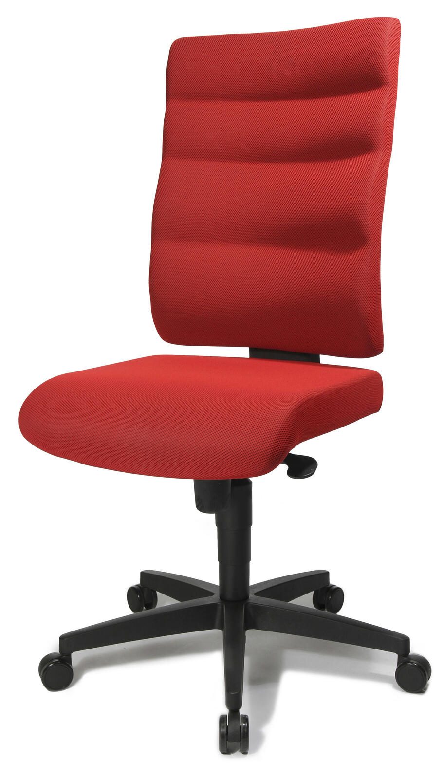 Bürostuhl Unni Med rot, Gestell schwarz