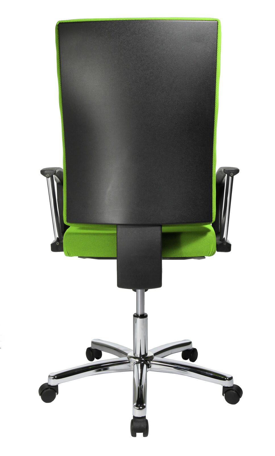 Bürostuhl Unni Med Deluxe grün, Gestell chrom