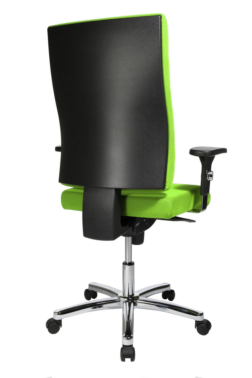 Bürostuhl Unni Med Deluxe grün, Gestell chrom