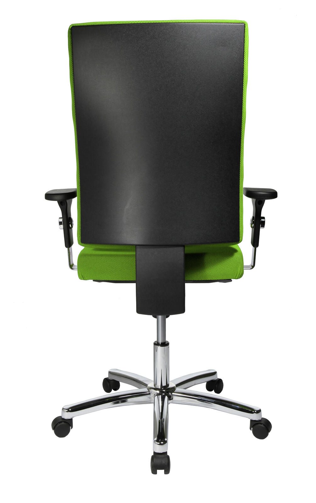 Bürostuhl Unni Med Deluxe grün, Gestell chrom