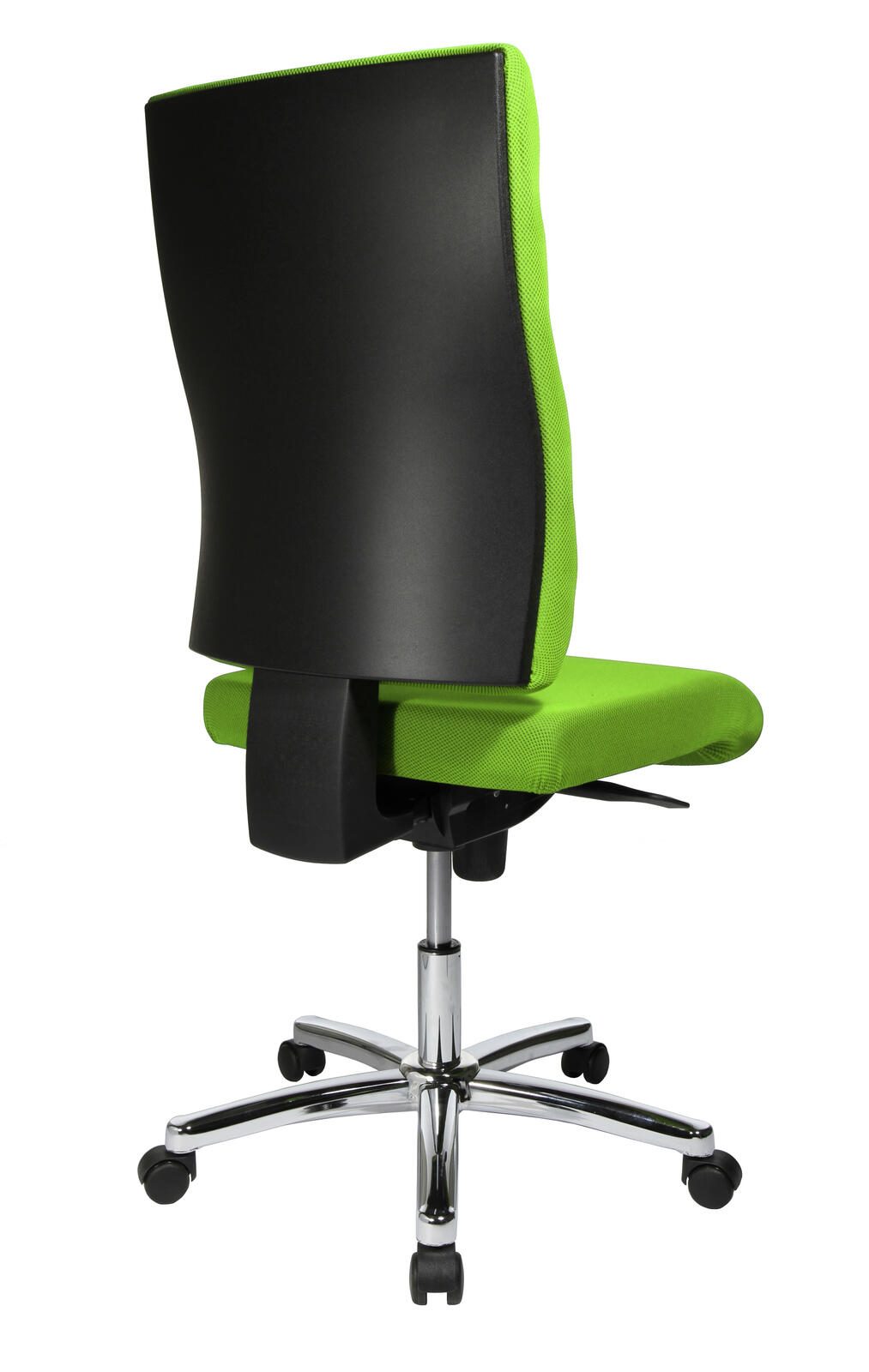 Bürostuhl Unni Med Deluxe grün, Gestell chrom