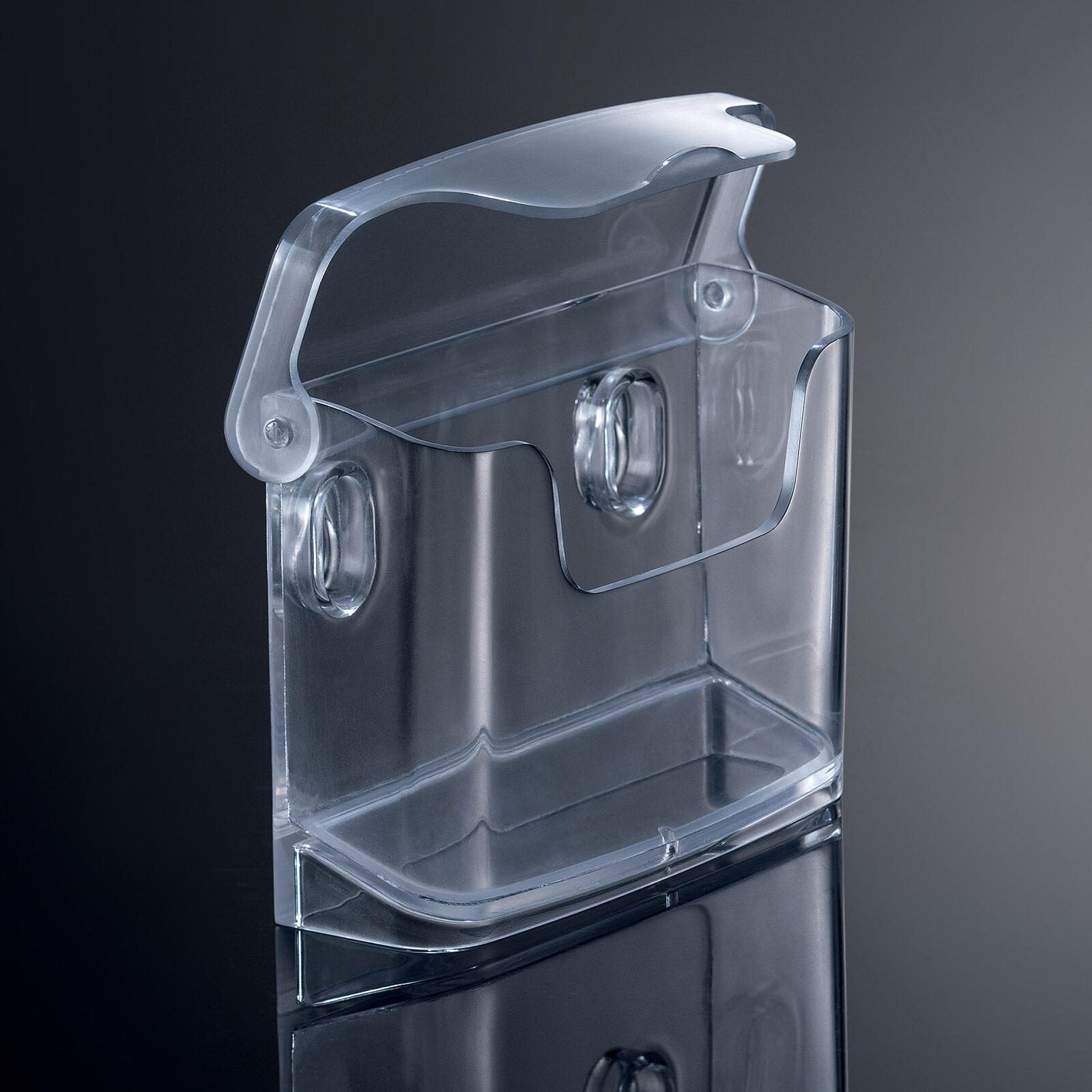 SIGEL Wandprospekthalter transparent bis 96,0 x 60,0 mm
