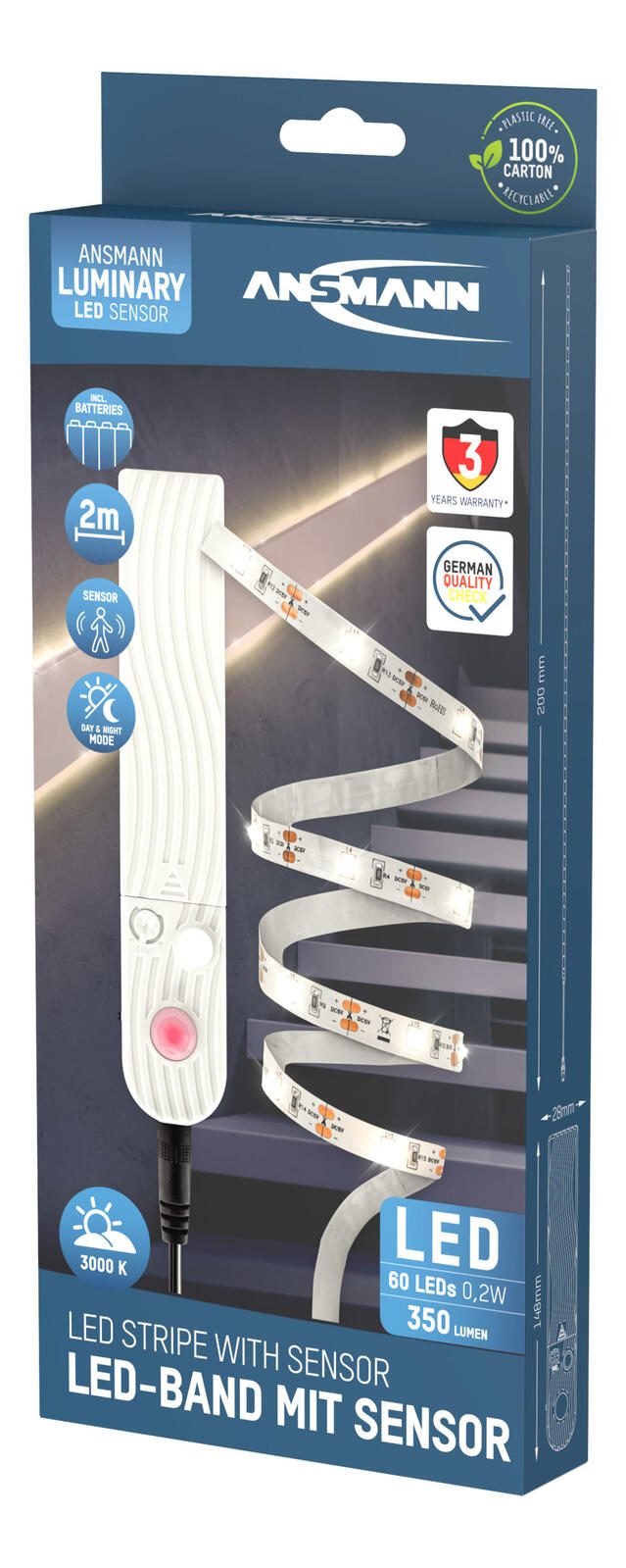ANSMANN Lichtband weiß