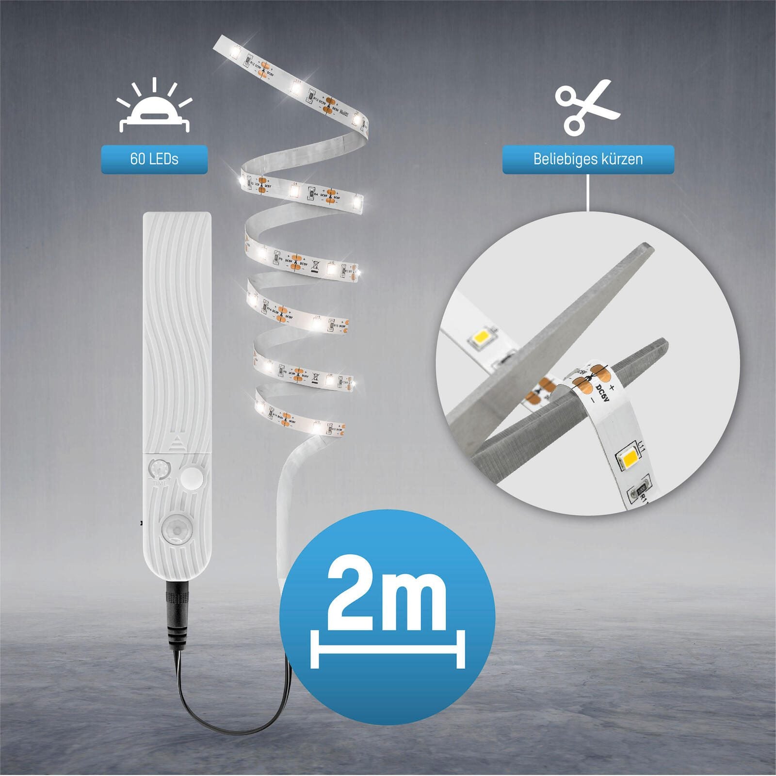 ANSMANN Lichtband weiß
