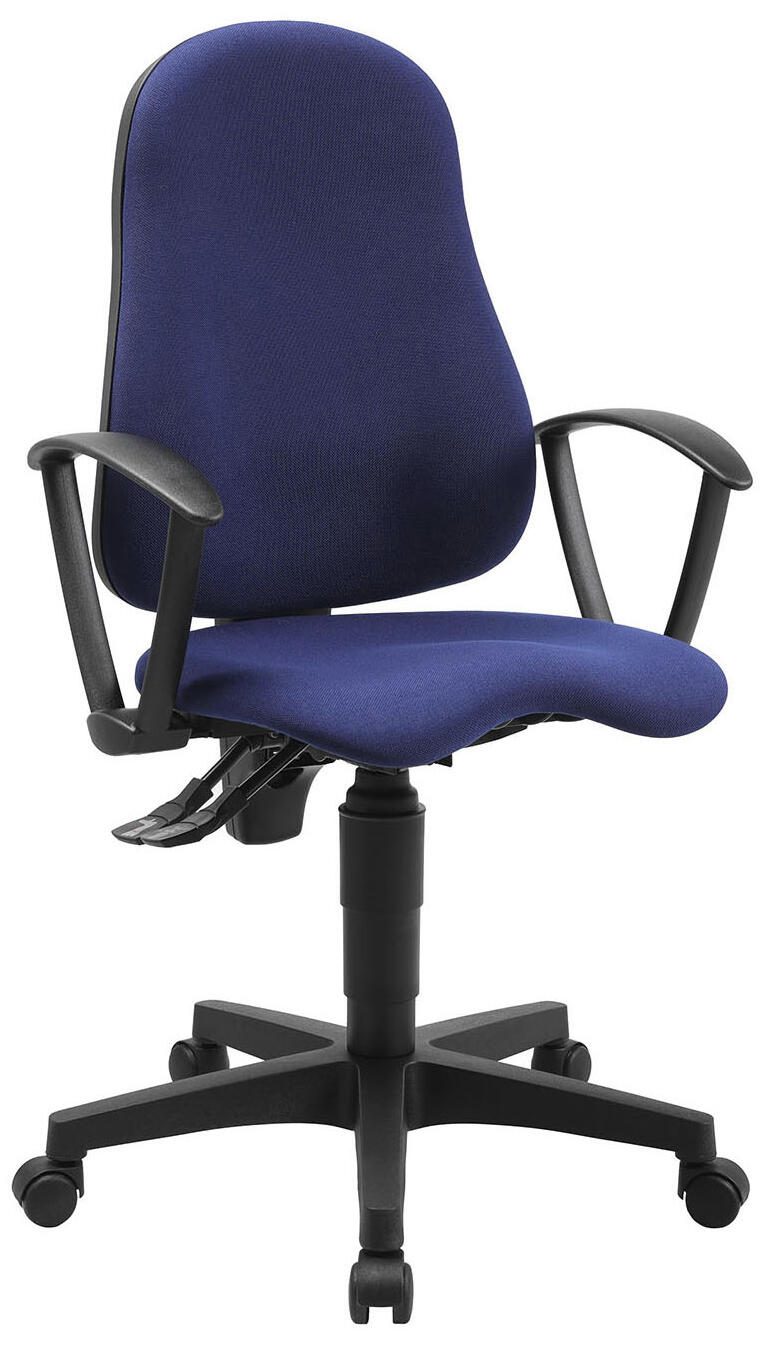 Topstar Bürostuhl Ortho Point blau