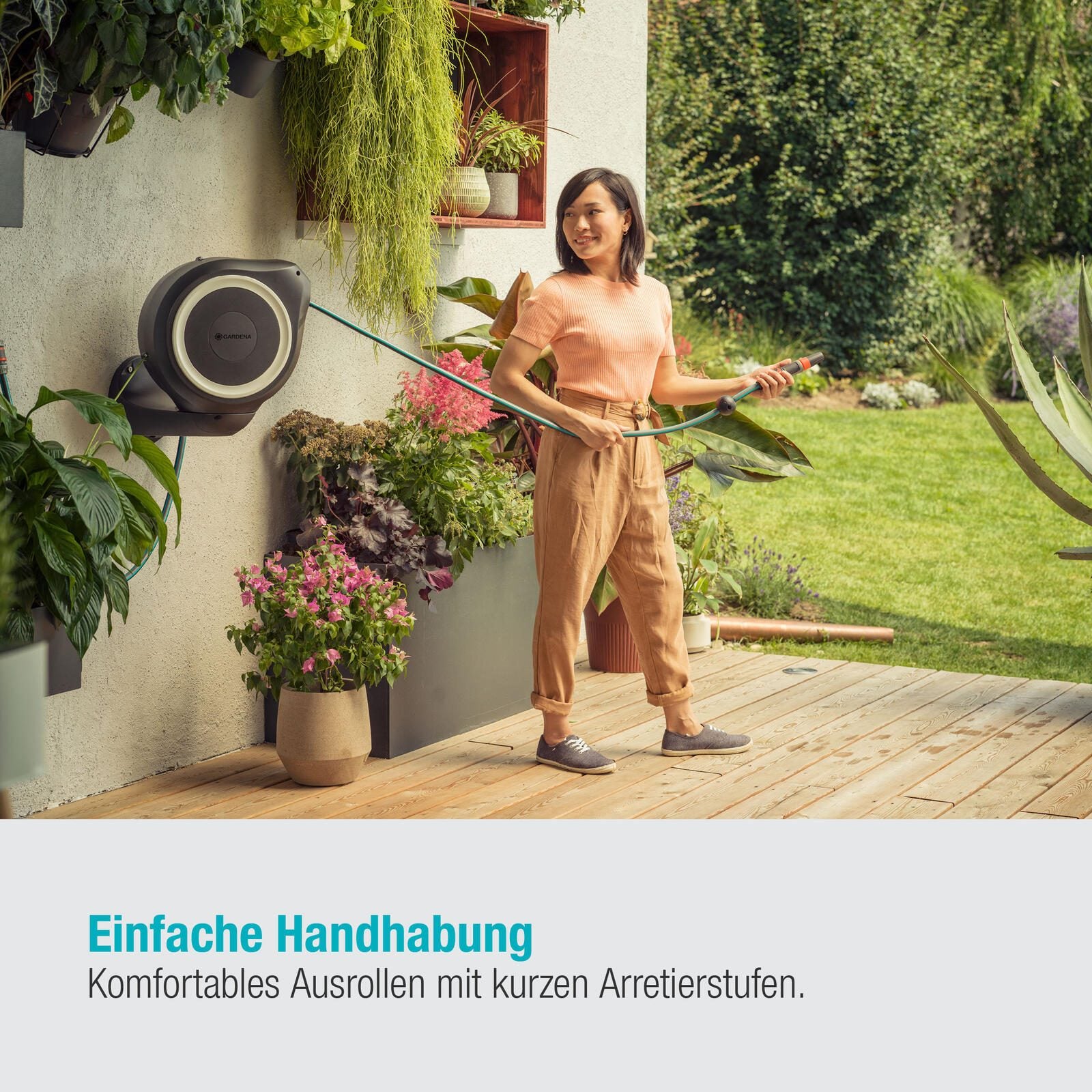 GARDENA Schlauchbox RollUp S 15 m