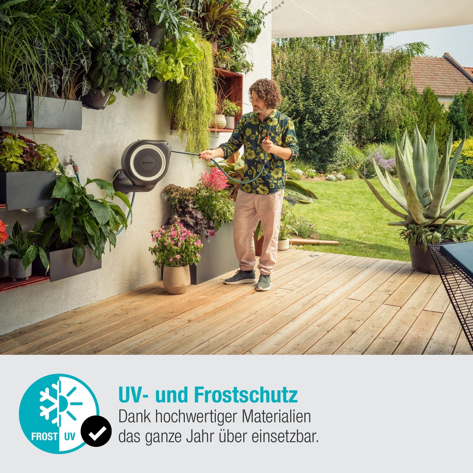 GARDENA Schlauchbox RollUp S 15 m