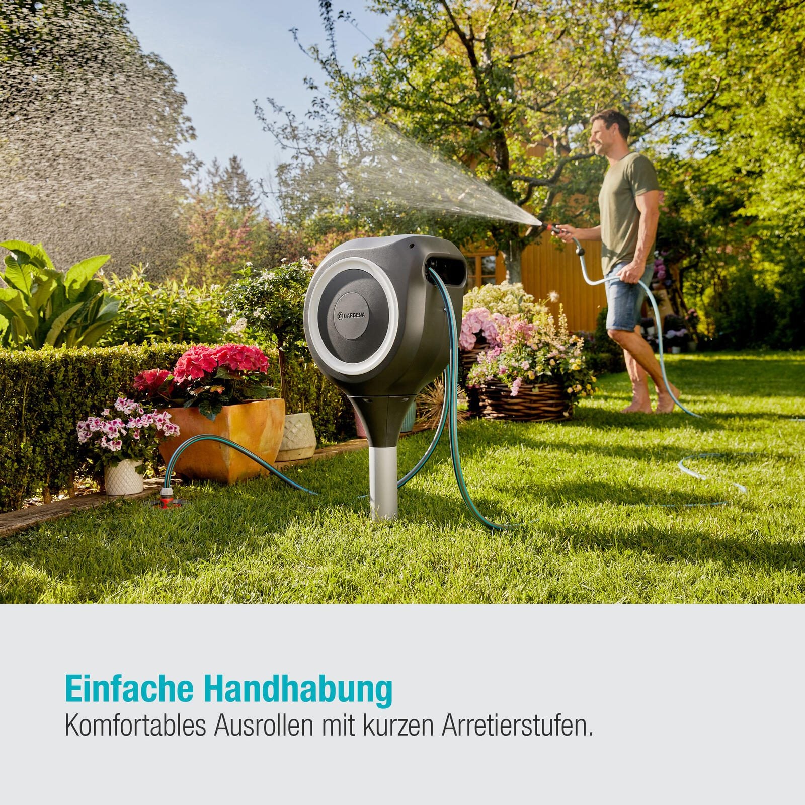 GARDENA Schlauchbox RollUp M 20 m