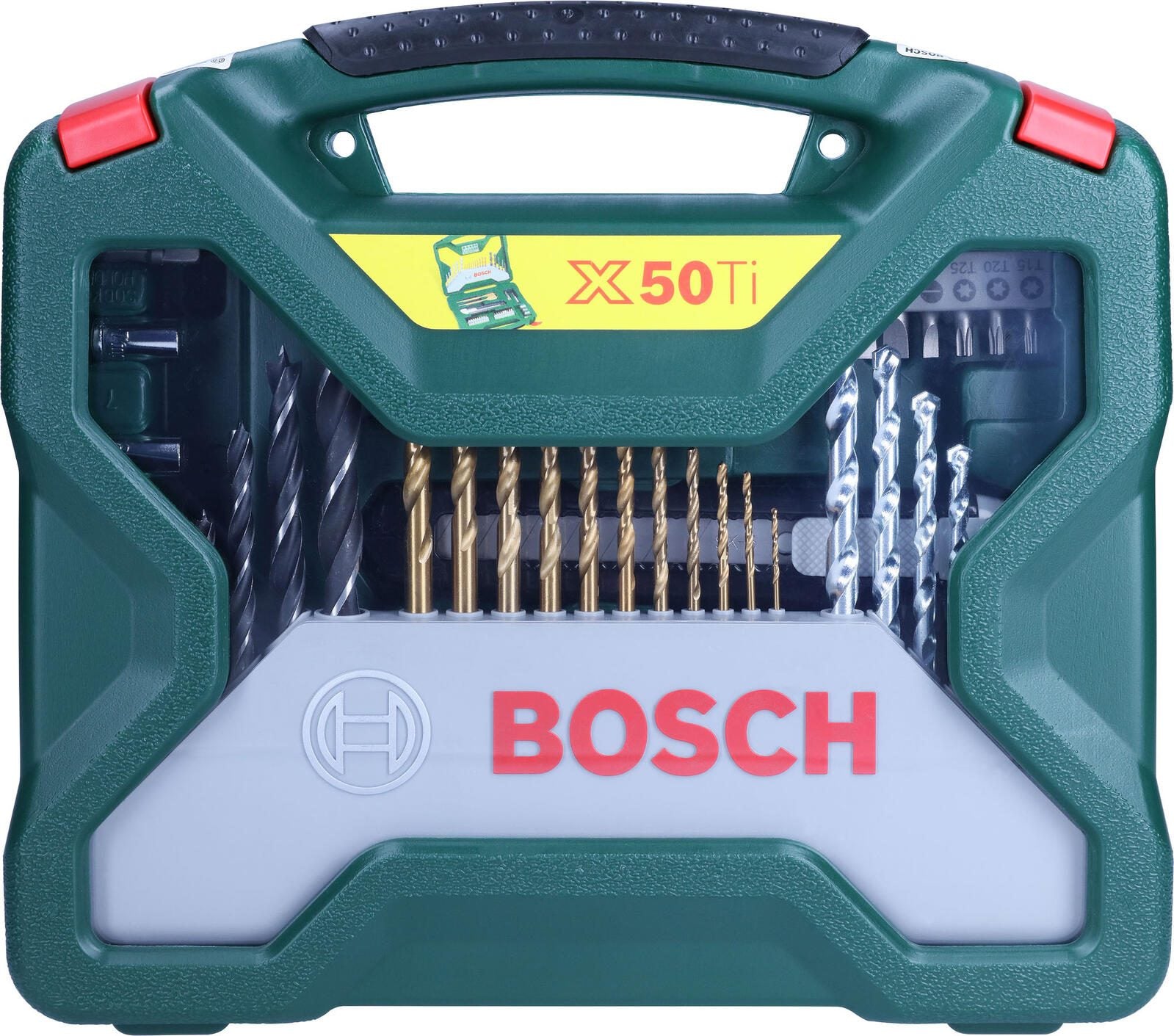 BOSCH Bohrer- und Bit-Set 50-teilig